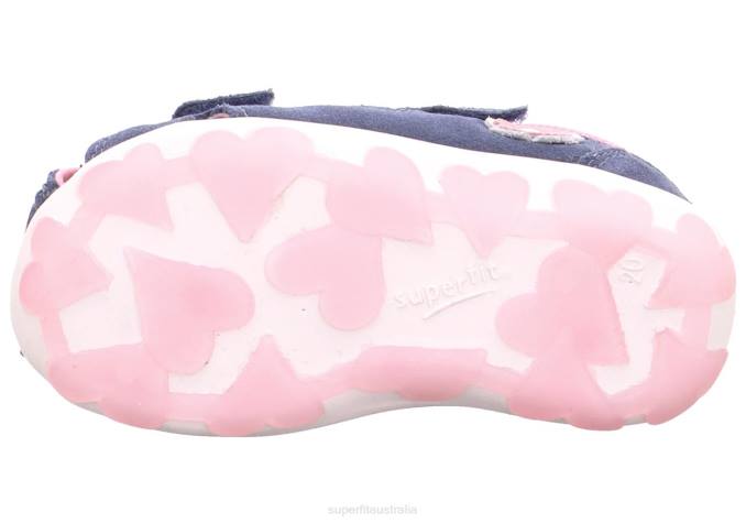 Superfit Blue/Pink Babies FANNI - Sandal with Velcro Fastener Z6Z8178