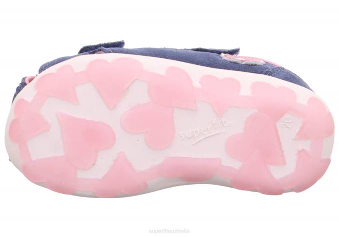 Superfit Blue/Pink Babies FANNI - Sandal with Velcro Fastener Z6Z8178