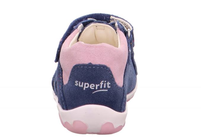 Superfit Blue/Pink Babies FANNI - Sandal with Velcro Fastener Z6Z8189