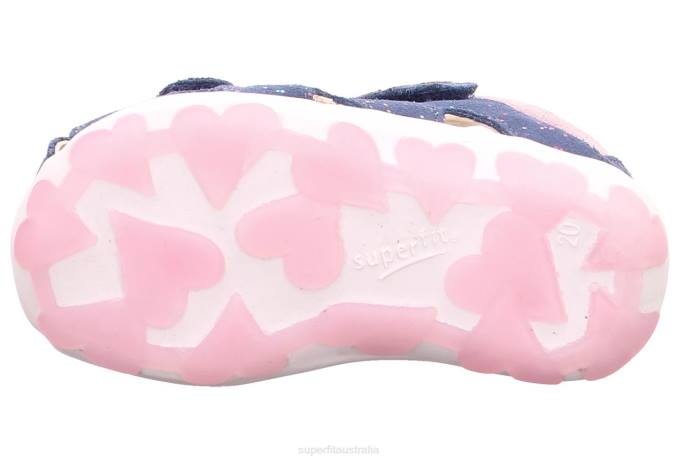 Superfit Blue/Pink Babies FANNI - Sandal with Velcro Fastener Z6Z8189