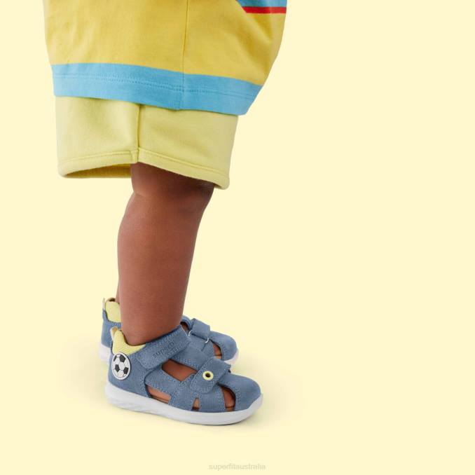 Superfit Blue/Yellow Babies BUMBLEBEE - Sandal with Velcro Fastener Z6Z8195