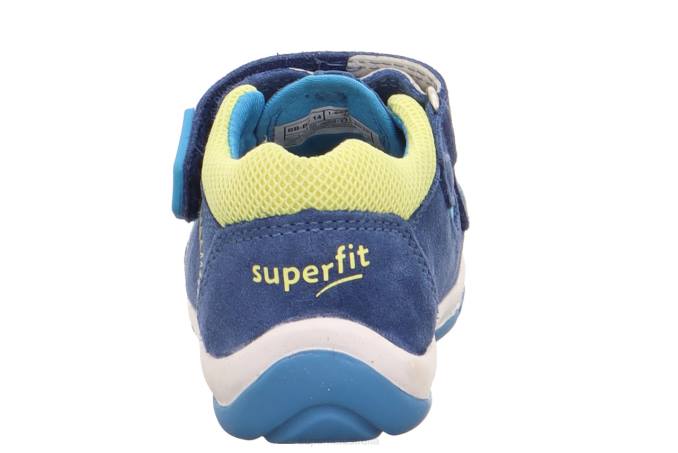 Superfit Blue/Yellow Babies FREDDY - Sandal with Velcro Fastener Z6Z8234