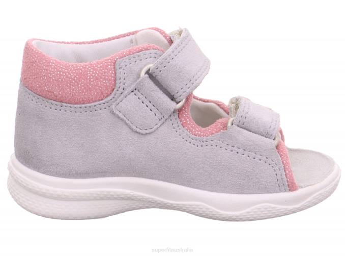 Superfit Grey Babies POLLY - Sandal with Velcro Fastener Z6Z8165