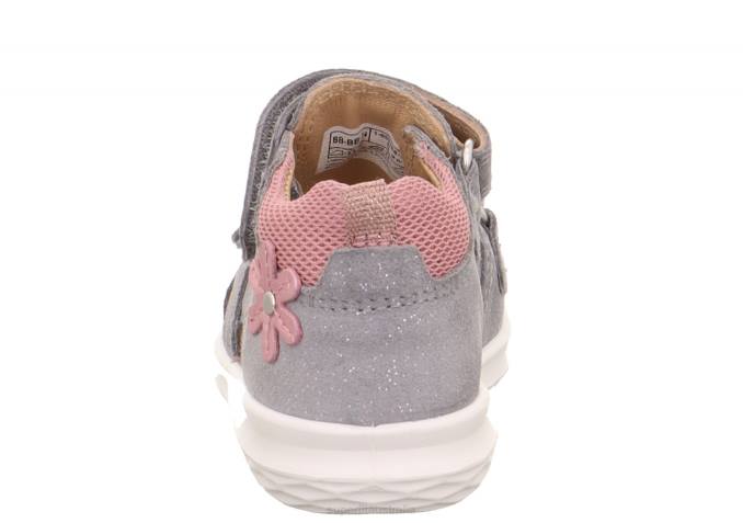 Superfit Light Grey/Pink Babies BUMBLEBEE - Sandal with Velcro Fastener Z6Z8212