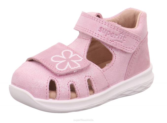 Superfit Pink Babies BUMBLEBEE - Sandal with Velcro Fastener Z6Z8224