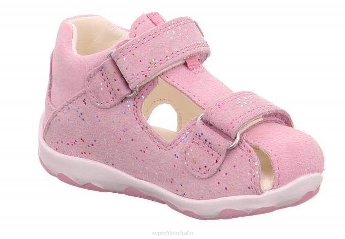 Superfit Pink Babies FANNI - Sandal with Velcro Fastener Z6Z8191