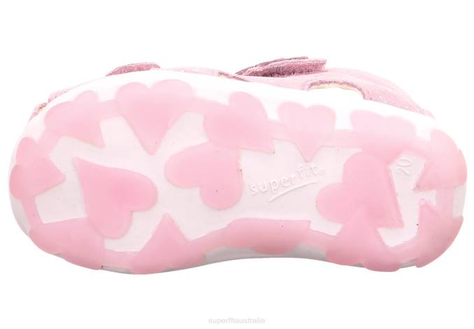 Superfit Pink Babies FANNI - Sandal with Velcro Fastener Z6Z8191