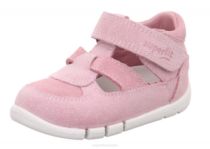 Superfit Pink Babies FLEXY - Sandal with Velcro Fastener Z6Z8170