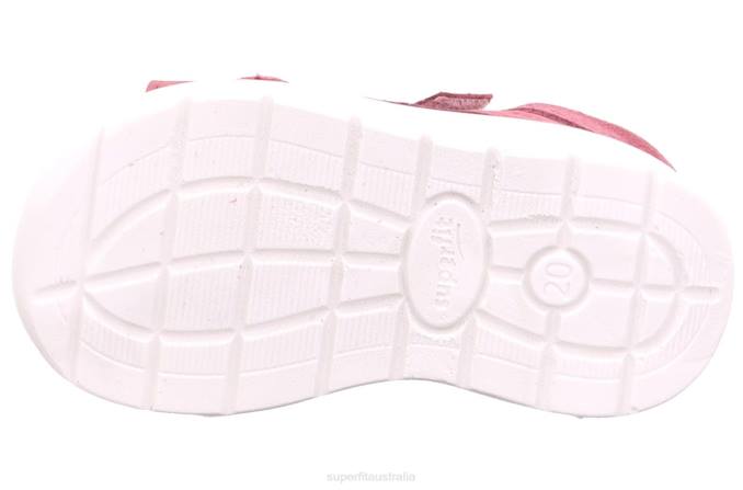 Superfit Pink Babies LAGOON - Sandal with Velcro Fastener Z6Z8200