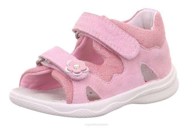 Superfit Pink Babies POLLY - Sandal with Velcro Fastener Z6Z8203