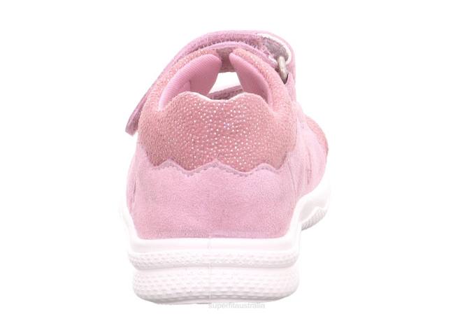 Superfit Pink Babies POLLY - Sandal with Velcro Fastener Z6Z8203