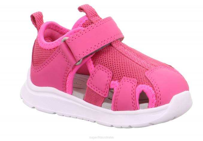 Superfit Pink Babies WAVE - Sandal with Velcro Fastener Z6Z8221