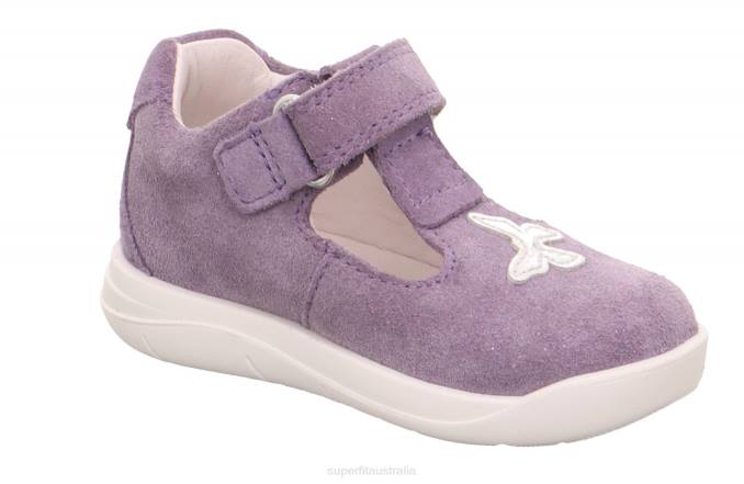 Superfit Purple Babies LILLO - Sneakers low with Velcro Fastener Z6Z8210