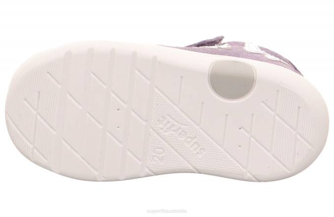 Superfit Purple Babies LILLO - Sneakers low with Velcro Fastener Z6Z8210