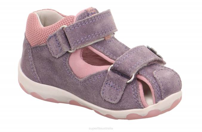 Superfit Purple/Pink Babies FANNI - Sandal with Velcro Fastener Z6Z8177