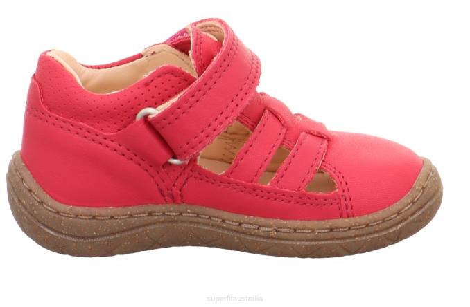 Superfit Red/Pink Babies SUPIX - Sandal with Velcro Fastener Z6Z8202