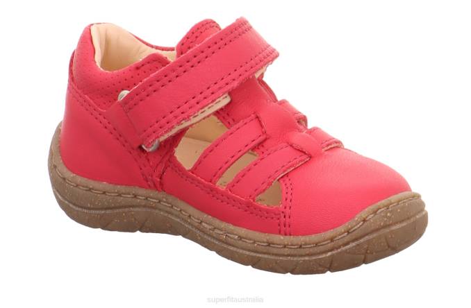 Superfit Red/Pink Babies SUPIX - Sandal with Velcro Fastener Z6Z8202