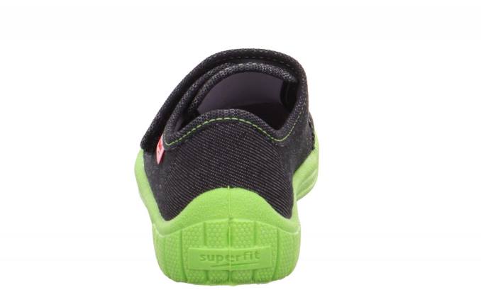 Superfit Black Babies BILL - Slipper with Velcro Fastener Z6Z8104