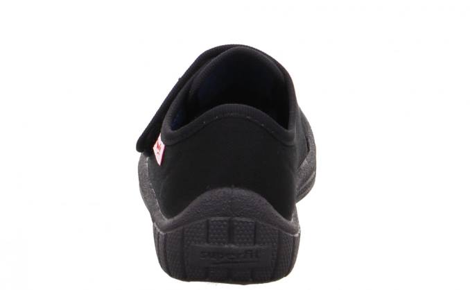 Superfit Black Babies BILL - Slipper with Velcro Fastener Z6Z852