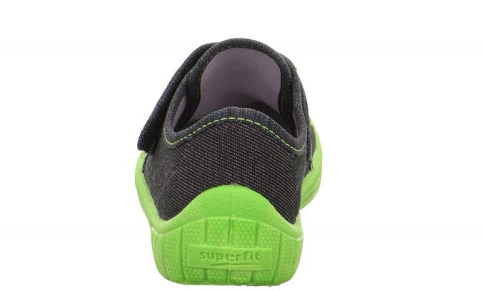 Superfit Black Babies BILL - Slipper with Velcro Fastener Z6Z888