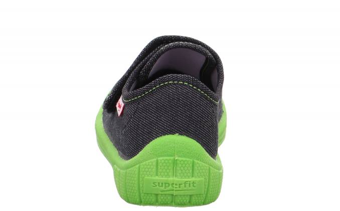 Superfit Black Babies BILL - Slipper with Velcro Fastener Z6Z891