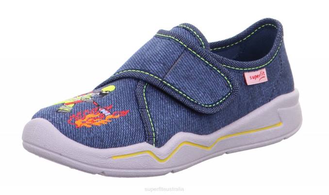 Superfit Blue Babies BENNY - Slipper with Velcro Fastener Z6Z8150