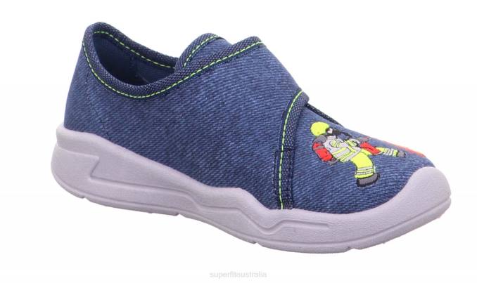 Superfit Blue Babies BENNY - Slipper with Velcro Fastener Z6Z8150