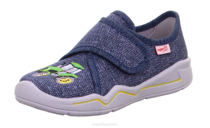 Superfit Blue Babies BENNY - Slipper with Velcro Fastener Z6Z846