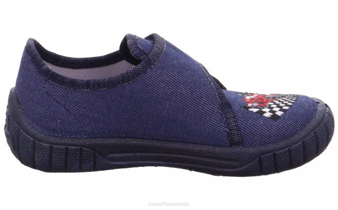 Superfit Blue Babies BILL - Slipper with Velcro Fastener Z6Z8129