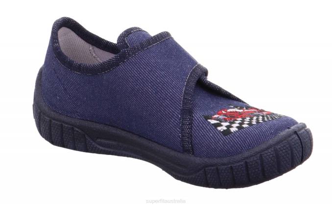 Superfit Blue Babies BILL - Slipper with Velcro Fastener Z6Z8129