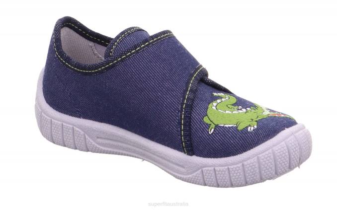 Superfit Blue Babies BILL - Slipper with Velcro Fastener Z6Z8154