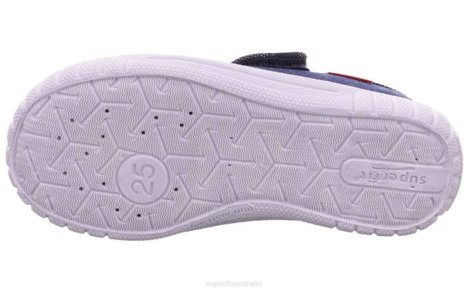 Superfit Blue Babies BILL - Slipper with Velcro Fastener Z6Z8154