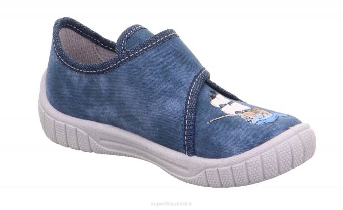 Superfit Blue Babies BILL - Slipper with Velcro Fastener Z6Z815