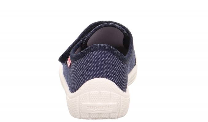 Superfit Blue Babies BILL - Slipper with Velcro Fastener Z6Z831