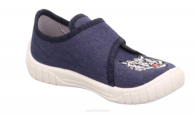 Superfit Blue Babies BILL - Slipper with Velcro Fastener Z6Z831