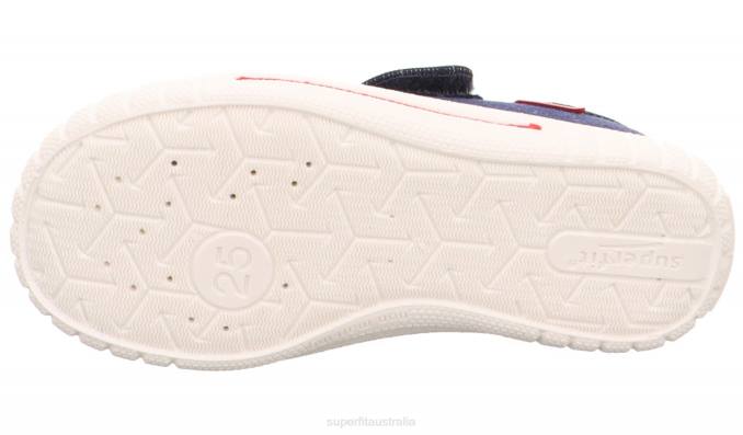 Superfit Blue Babies BILL - Slipper with Velcro Fastener Z6Z831