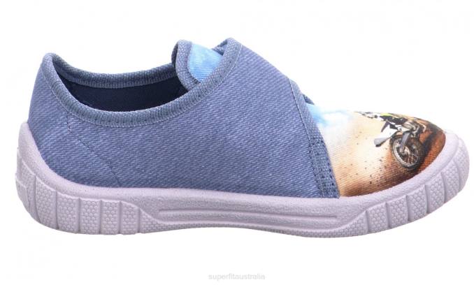 Superfit Blue Babies BILL - Slipper with Velcro Fastener Z6Z843