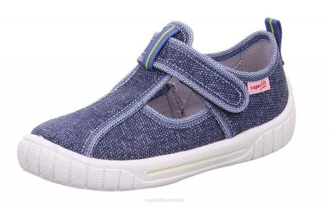 Superfit Blue Babies BILL - Slipper with Velcro Fastener Z6Z860