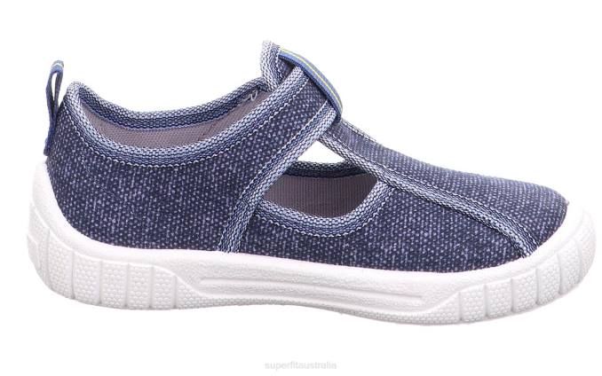 Superfit Blue Babies BILL - Slipper with Velcro Fastener Z6Z860