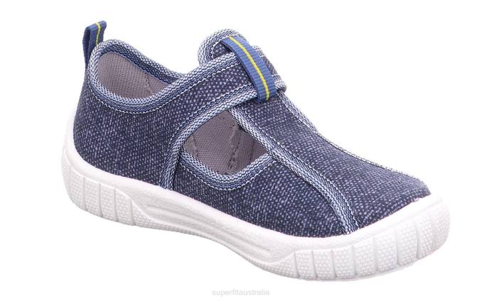 Superfit Blue Babies BILL - Slipper with Velcro Fastener Z6Z860