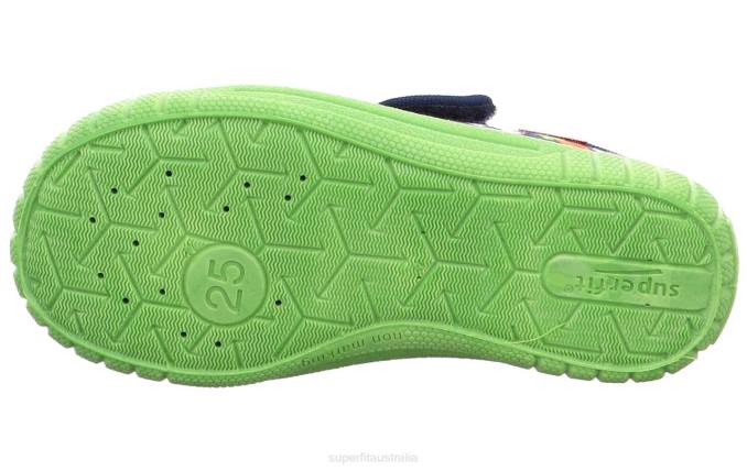 Superfit Blue Babies BILL - Slipper with Velcro Fastener Z6Z89