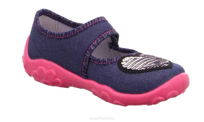 Superfit Blue Babies BONNY - Slipper with Velcro Fastener Z6Z8128