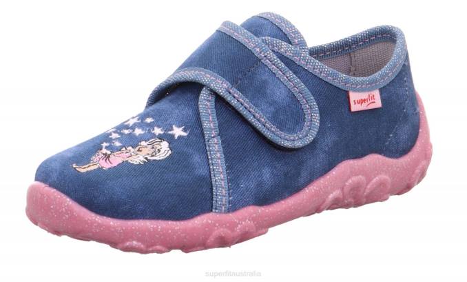 Superfit Blue Babies BONNY - Slipper with Velcro Fastener Z6Z8133