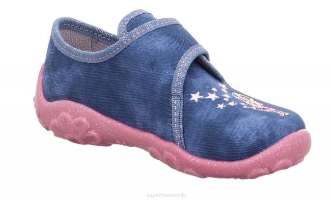 Superfit Blue Babies BONNY - Slipper with Velcro Fastener Z6Z8133