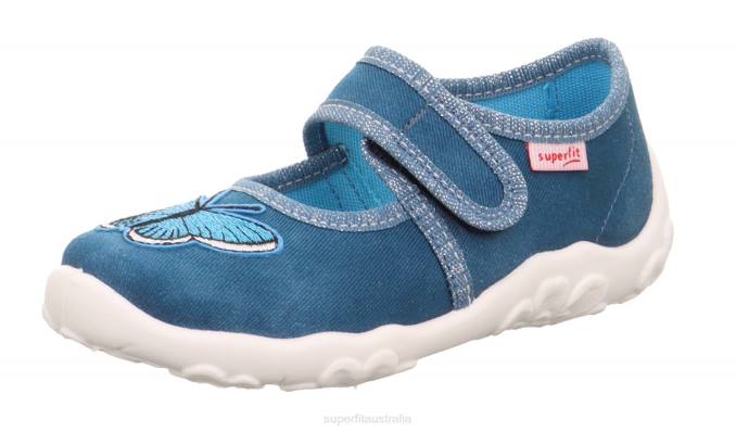 Superfit Blue Babies BONNY - Slipper with Velcro Fastener Z6Z823