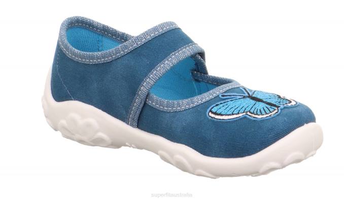 Superfit Blue Babies BONNY - Slipper with Velcro Fastener Z6Z823