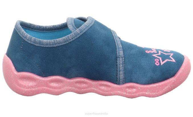 Superfit Blue Babies BUBBLE - Slipper with Velcro Fastener Z6Z829