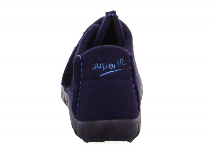 Superfit Blue Babies HAPPY - Slipper with Velcro Fastener Z6Z8111