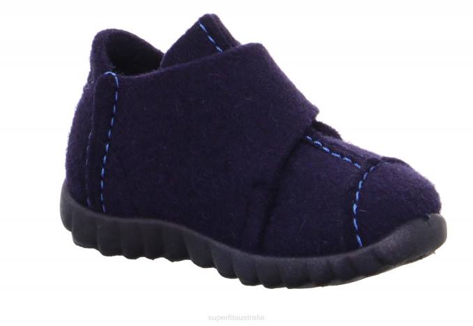 Superfit Blue Babies HAPPY - Slipper with Velcro Fastener Z6Z8111