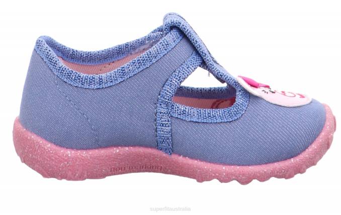 Superfit Blue Babies SPOTTY - Slipper with Velcro Fastener Z6Z8137